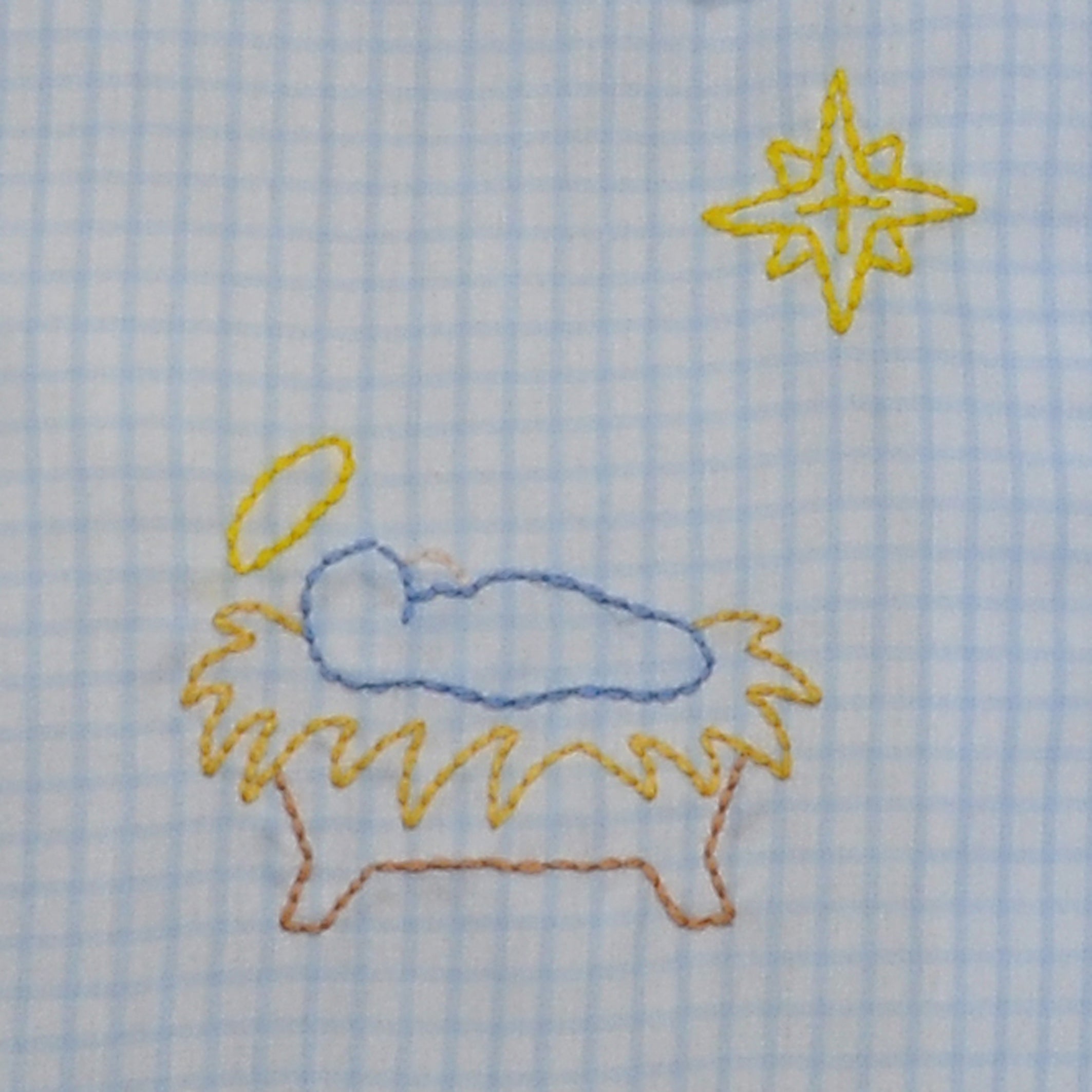 Charlotte Blue Nativity Dress