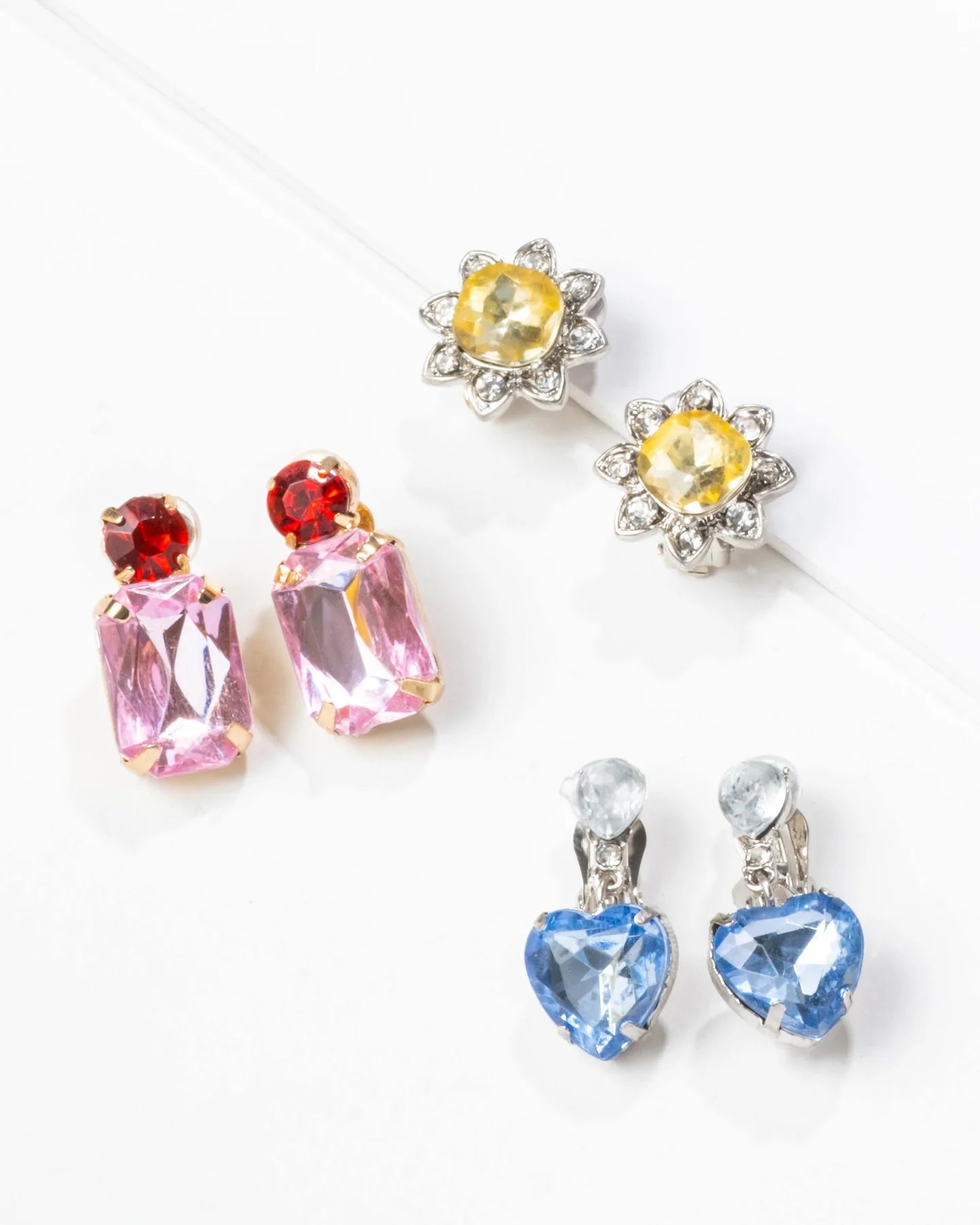 Dinner &amp; A Movie Clip-On Earring Set