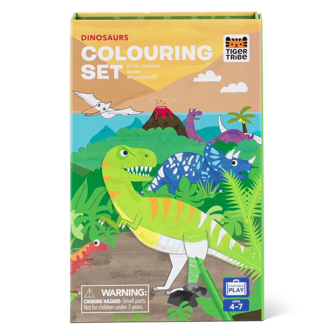 These beautifully illustrated coloring sets are jam-packed with activities, color markers and stickers. All designed to keep tigers happy on the go.