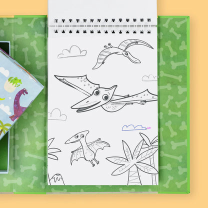 These beautifully illustrated coloring sets are jam-packed with activities, color markers and stickers. All designed to keep tigers happy on the go.