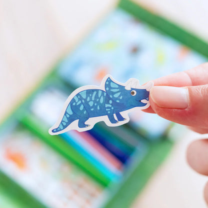 These beautifully illustrated coloring sets are jam-packed with activities, color markers and stickers. All designed to keep tigers happy on the go.