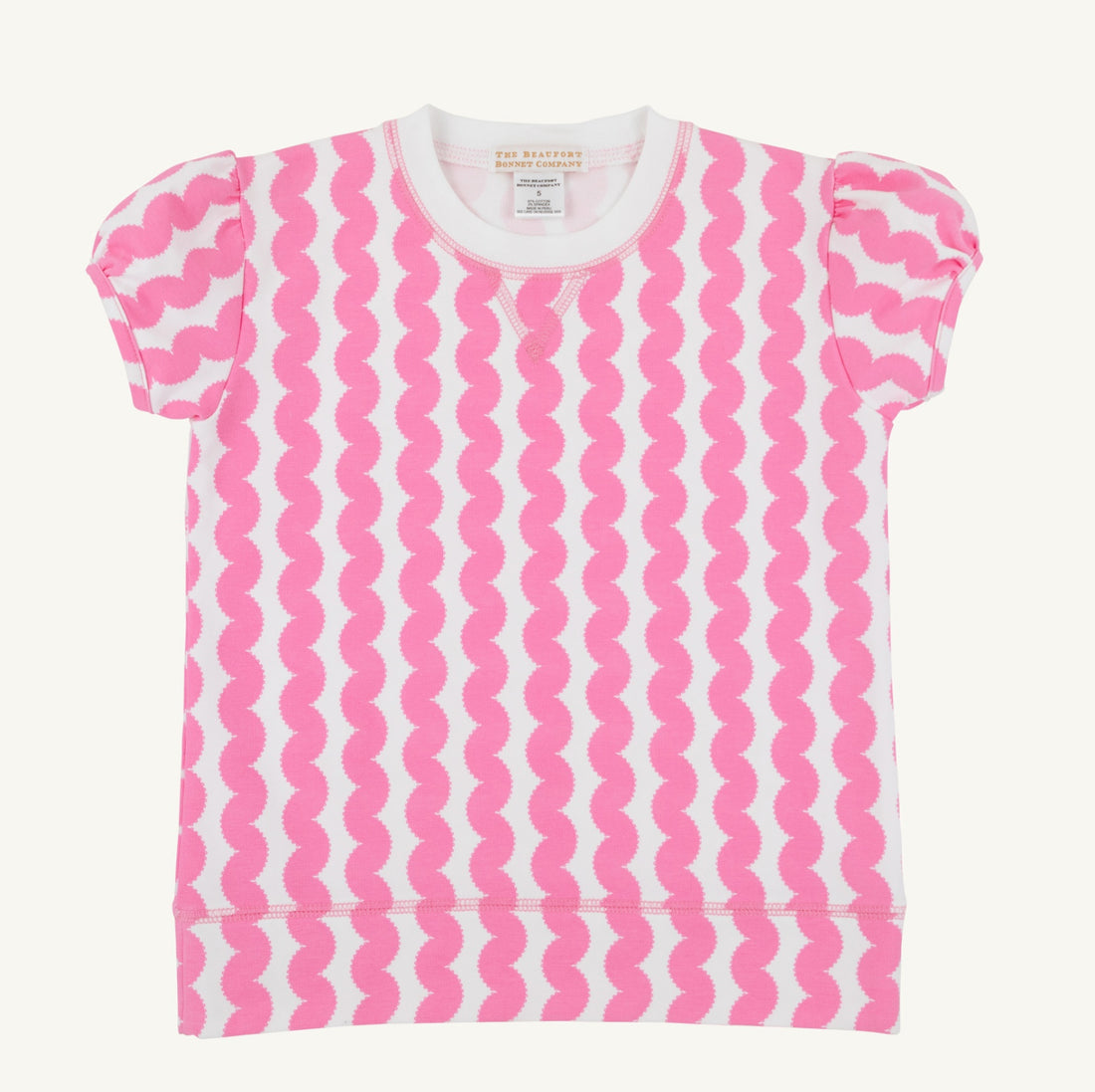 Cassidy Comfy Crewneck - Short Puff