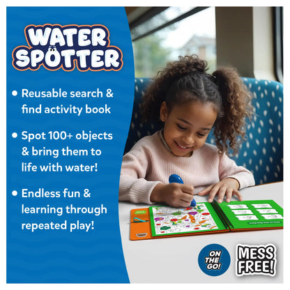 Water Spotter: Around The House | Reusable Search &amp; Find Book