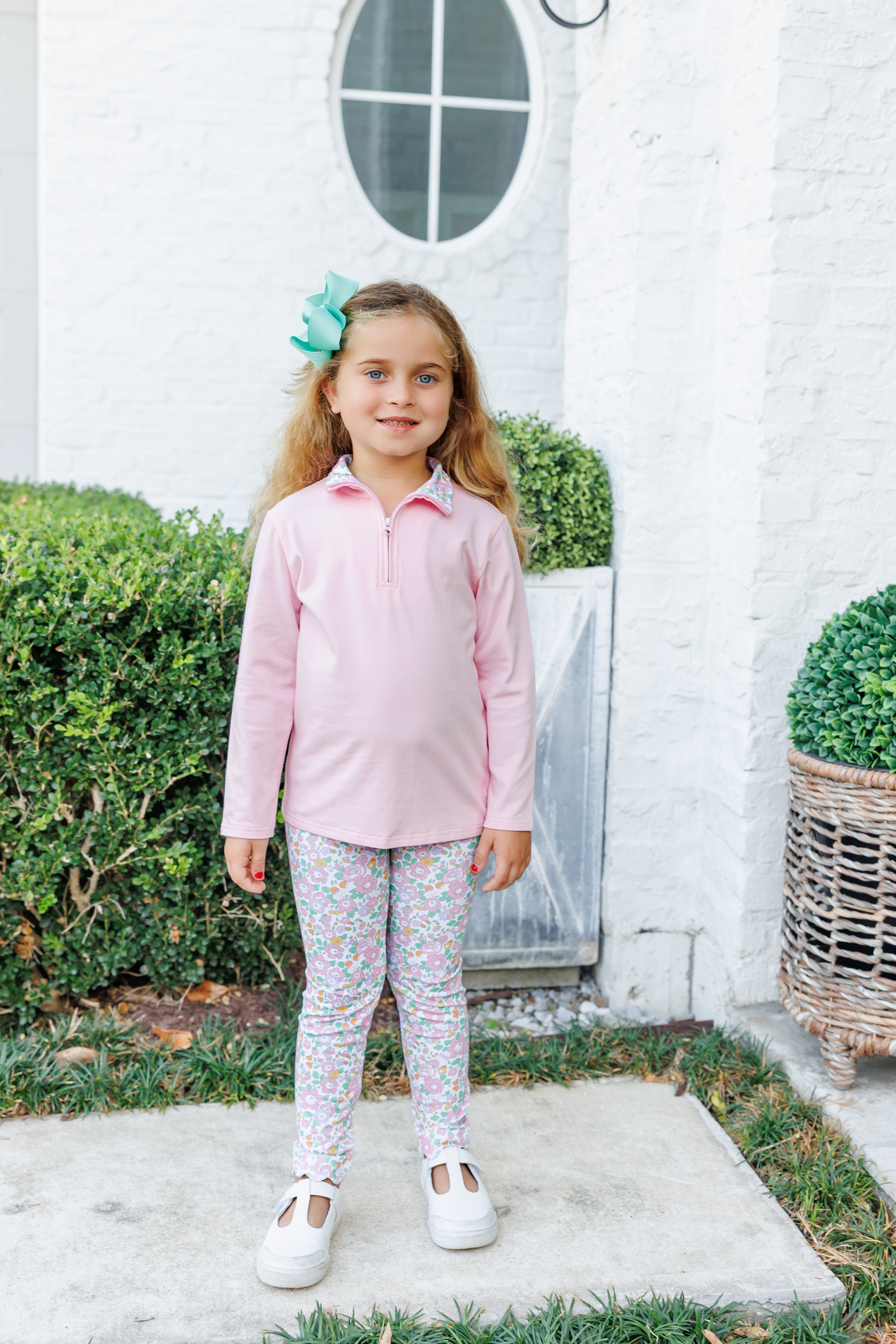 Autumn Blooms 1/4 Zip Pullover Set