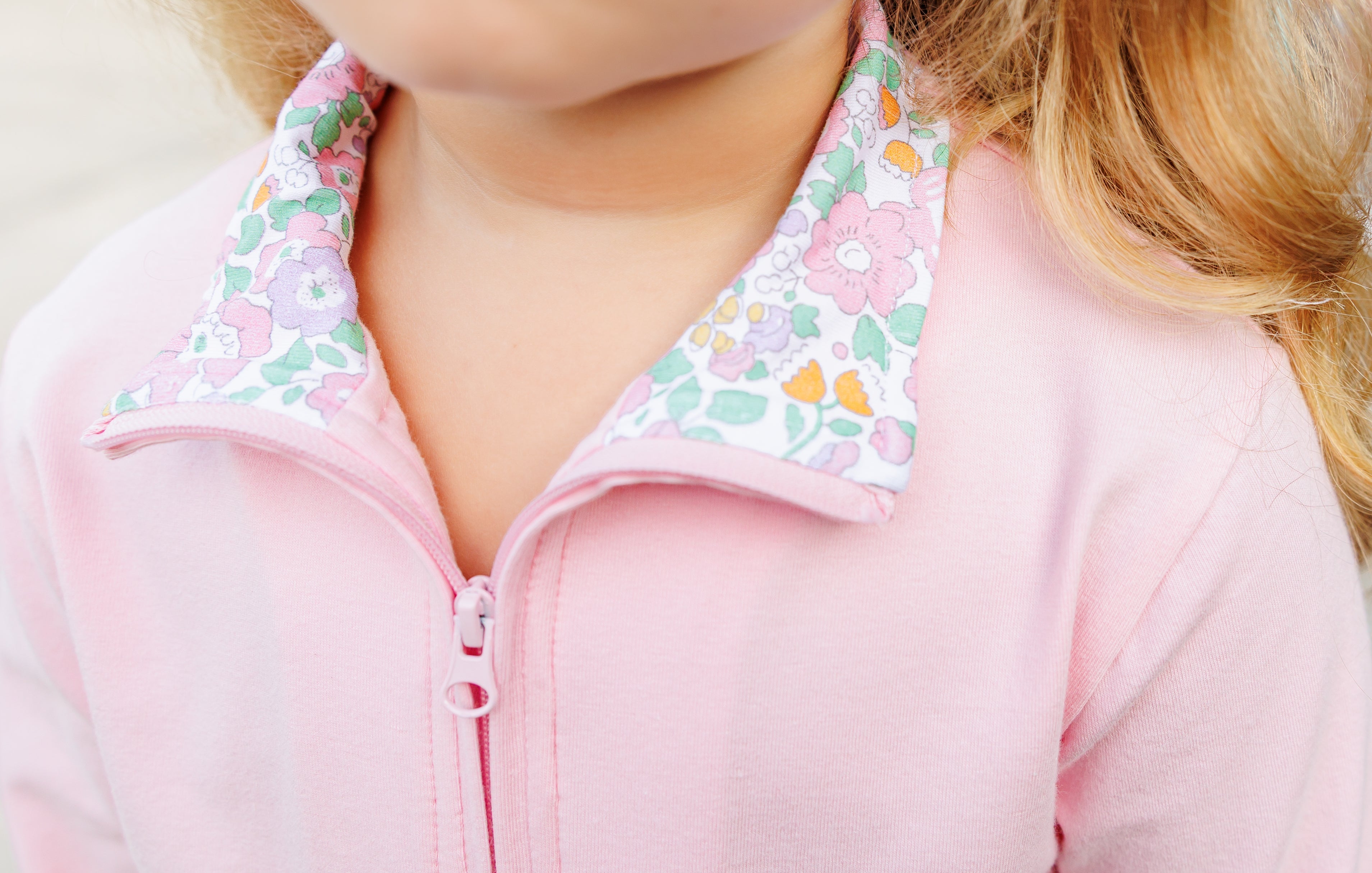 Autumn Blooms 1/4 Zip Pullover Set