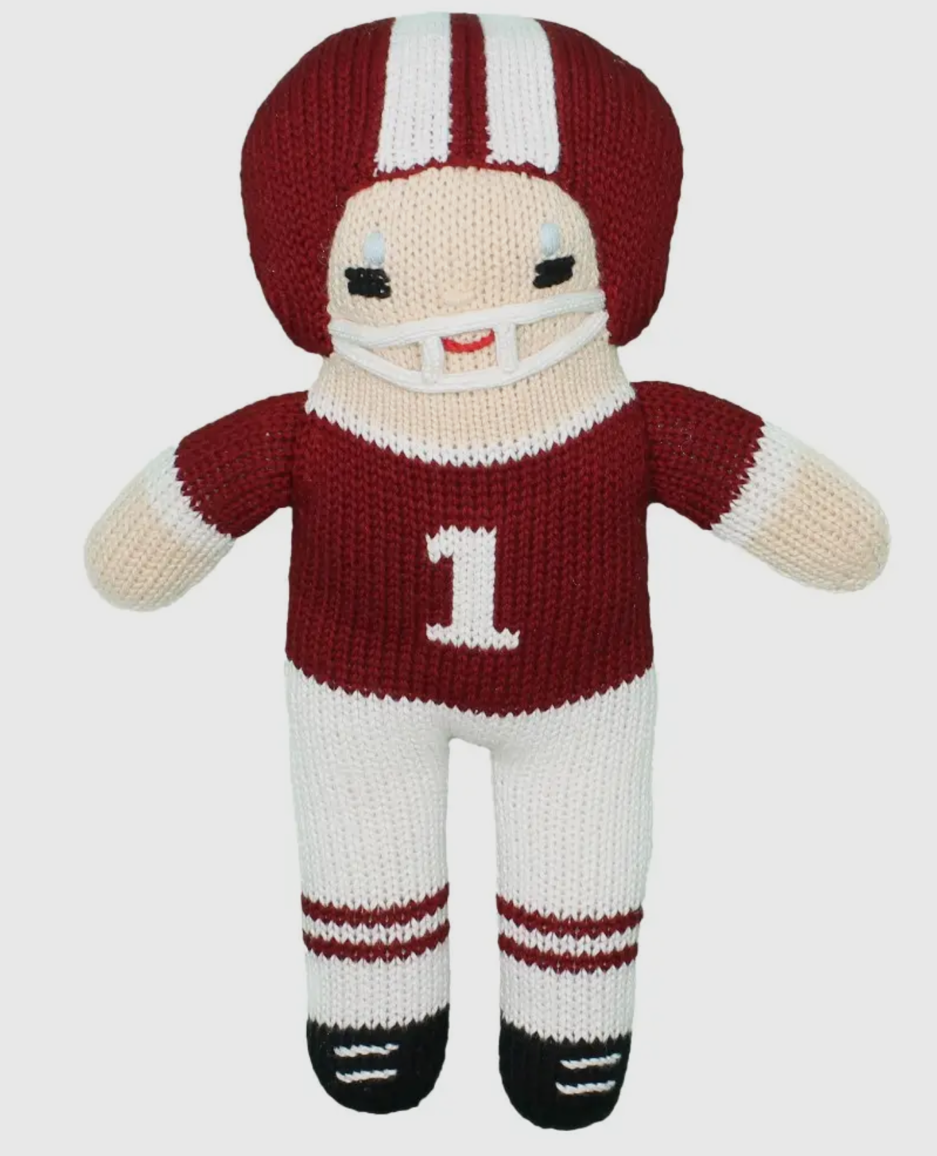 Dee-fense! Dee-fense! Off-ence! Off-ence!

Zubels knit football player dolls are super soft and cuddly!