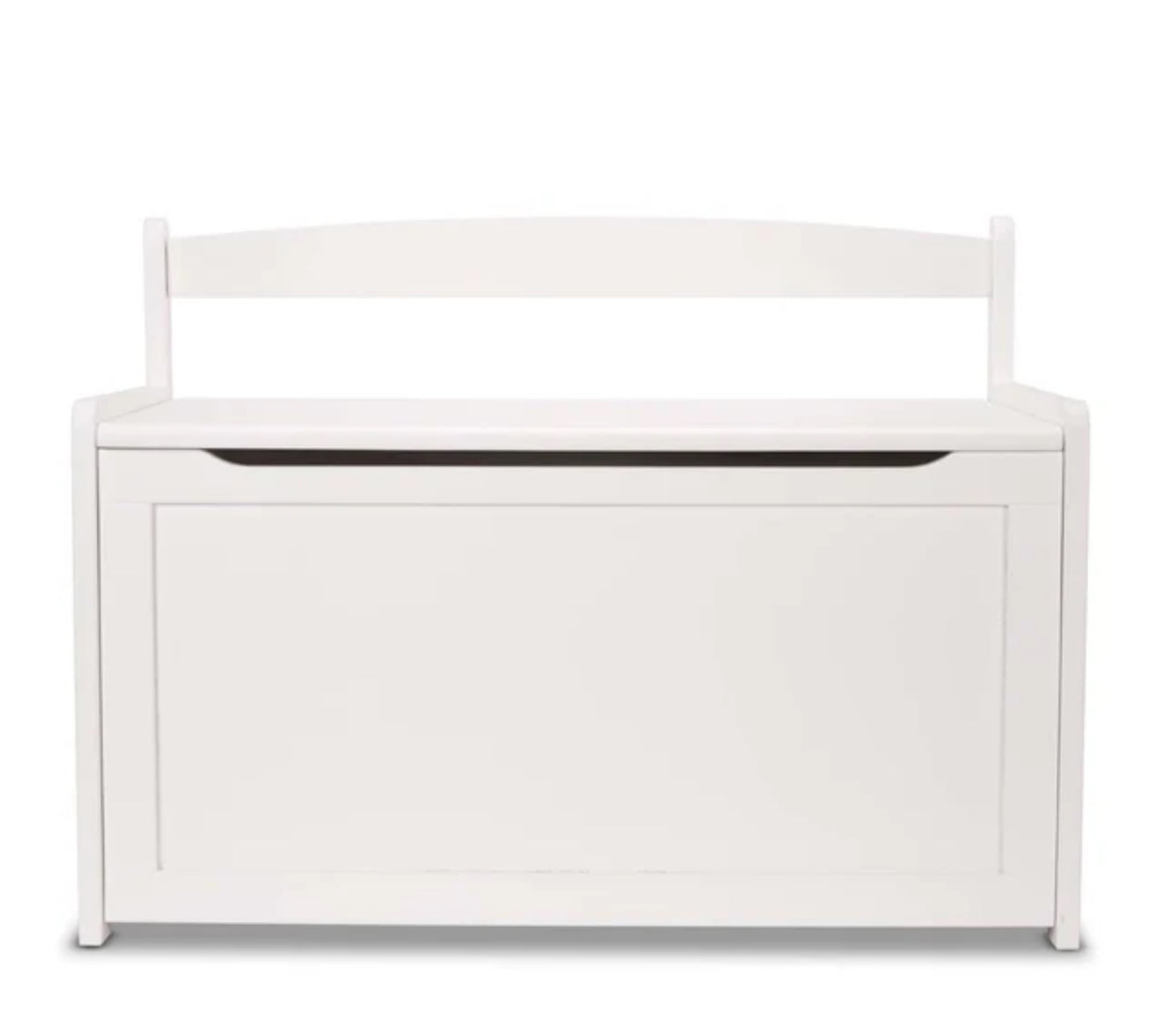 Wooden Toy Chest - White