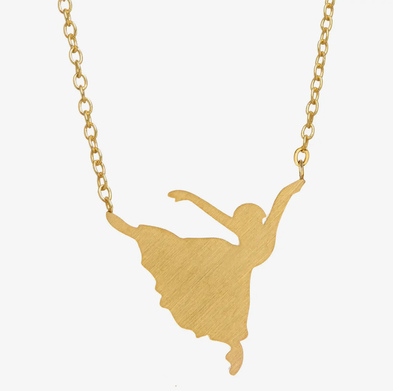“Be Center Stage” Ballerina Girl Power Necklace