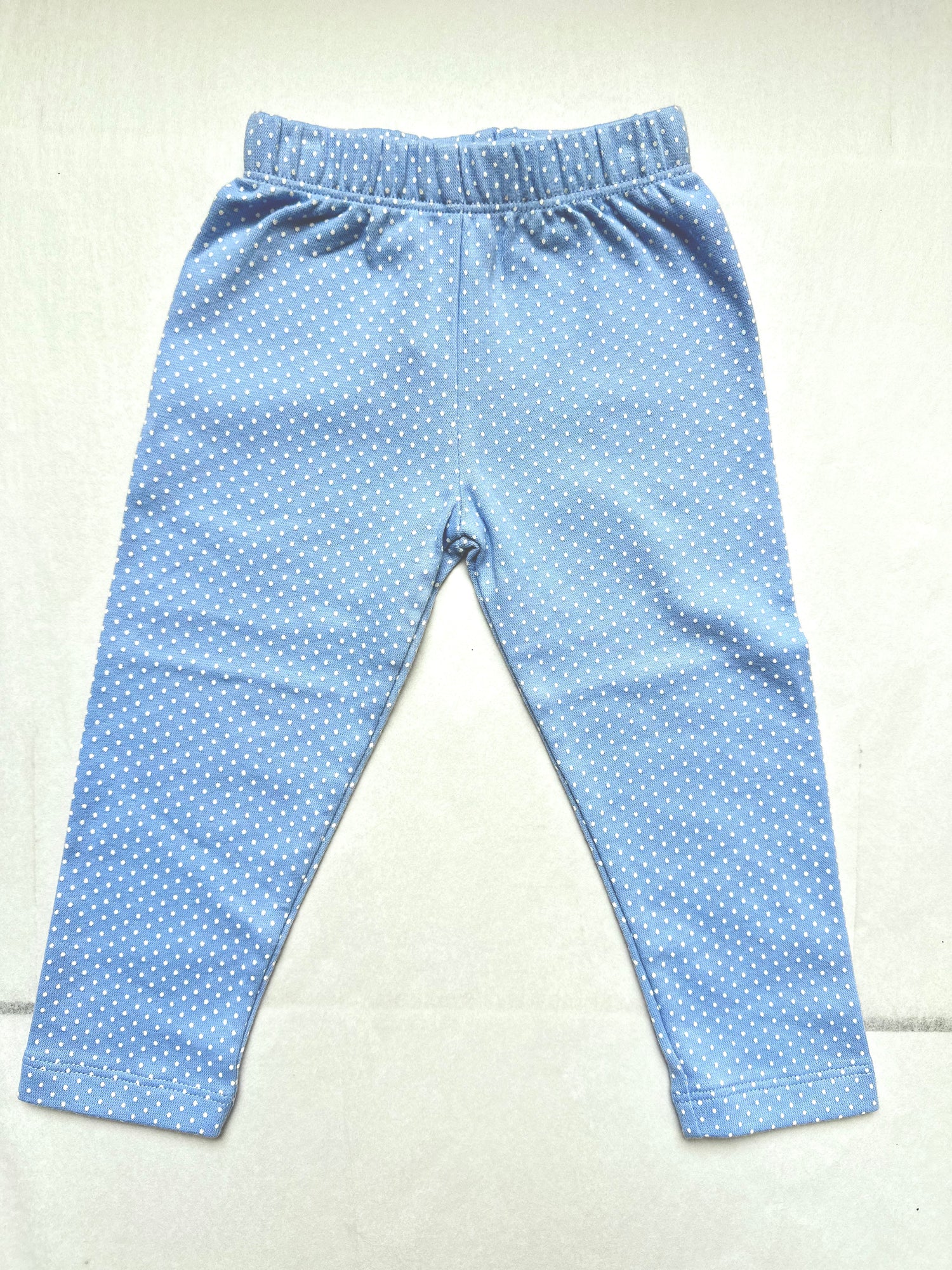 Polka Dot Straight Blue Legging