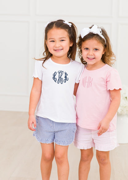 Scallop Tee