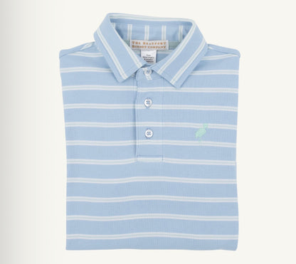 Prim &amp; Proper Long Sleeve Polo - Pima