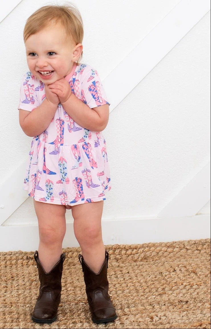 Giddy Up Bodysuit Dress