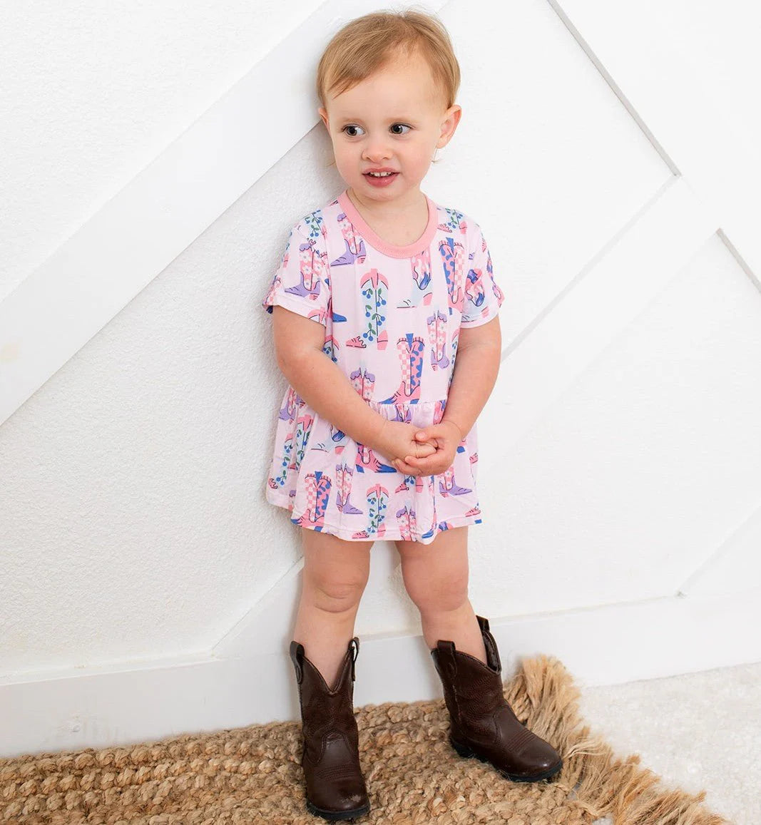 Giddy Up Bodysuit Dress