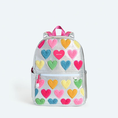 Kane Backpack - Happy Fuzzy Hearts