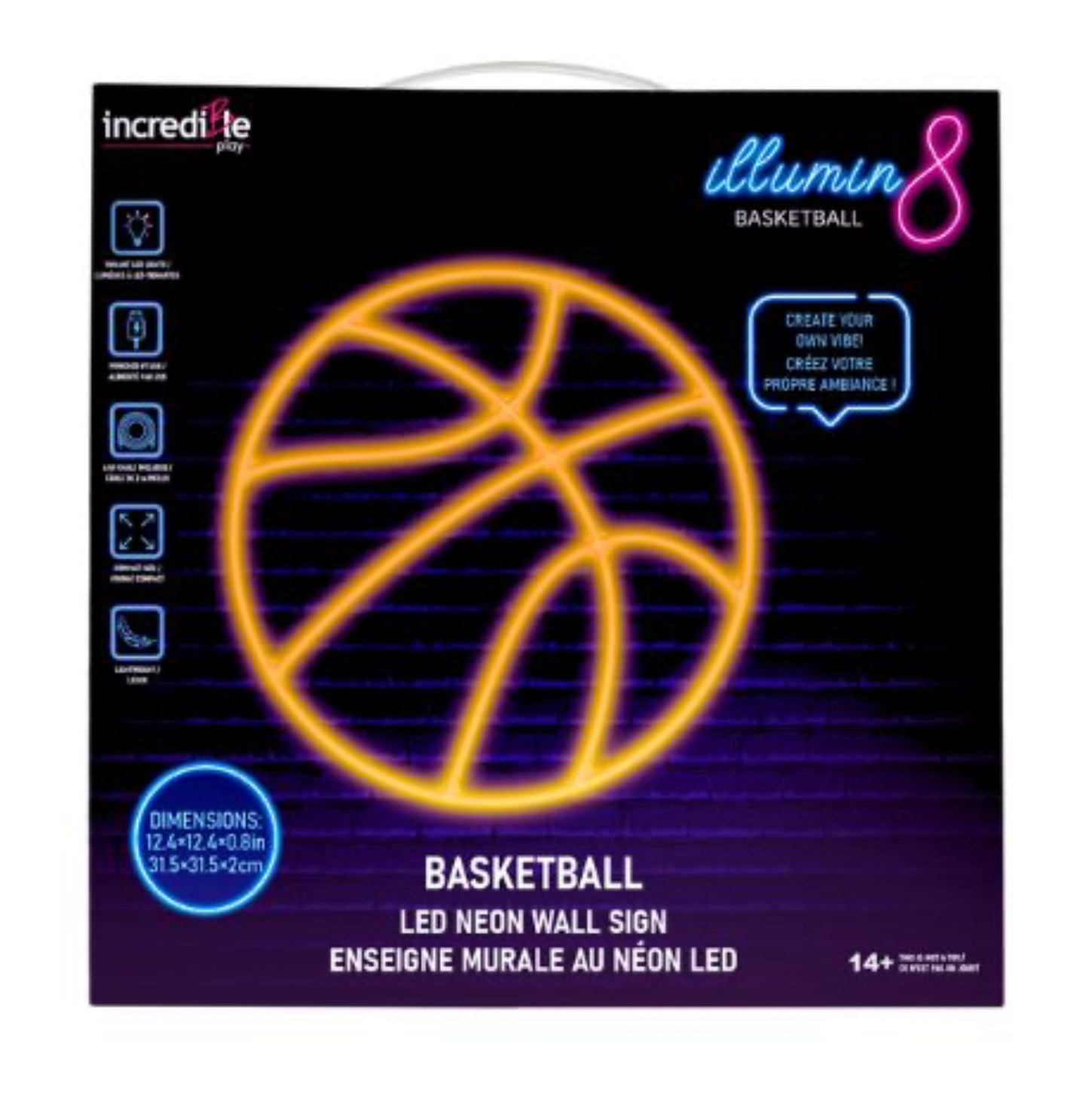 ILLUMIN8 Basketball Neon LED Sign