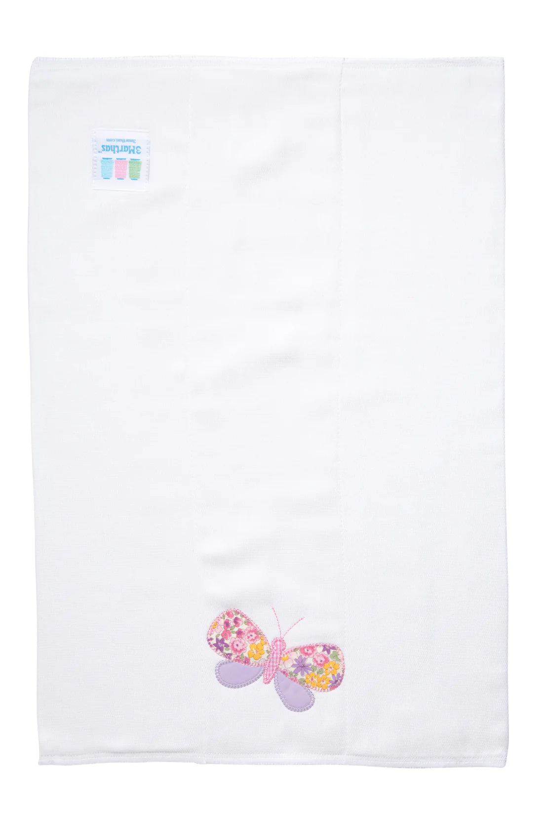 Butterfly Applique Burp