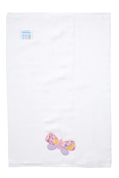 Butterfly Applique Burp
