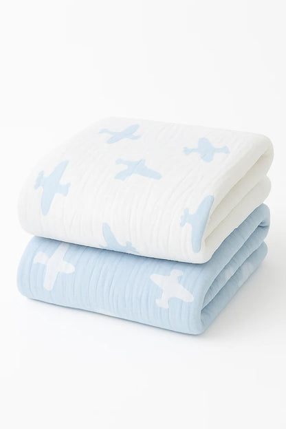 Airplane Baby Blanket