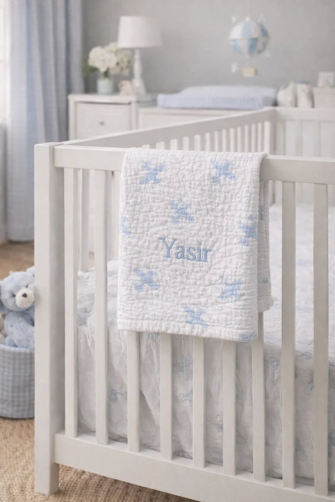 Airplane Baby Blanket