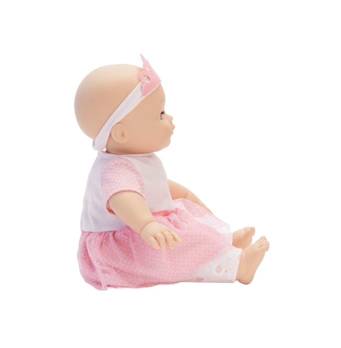 BabbleBaby® Pink Swan Baby Doll