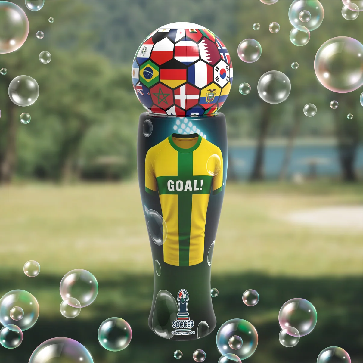 Unspillablez Soccer Bubbles