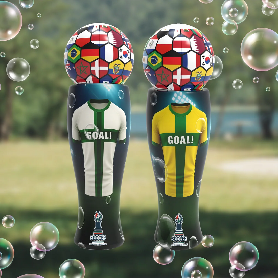 Unspillablez Soccer Bubbles