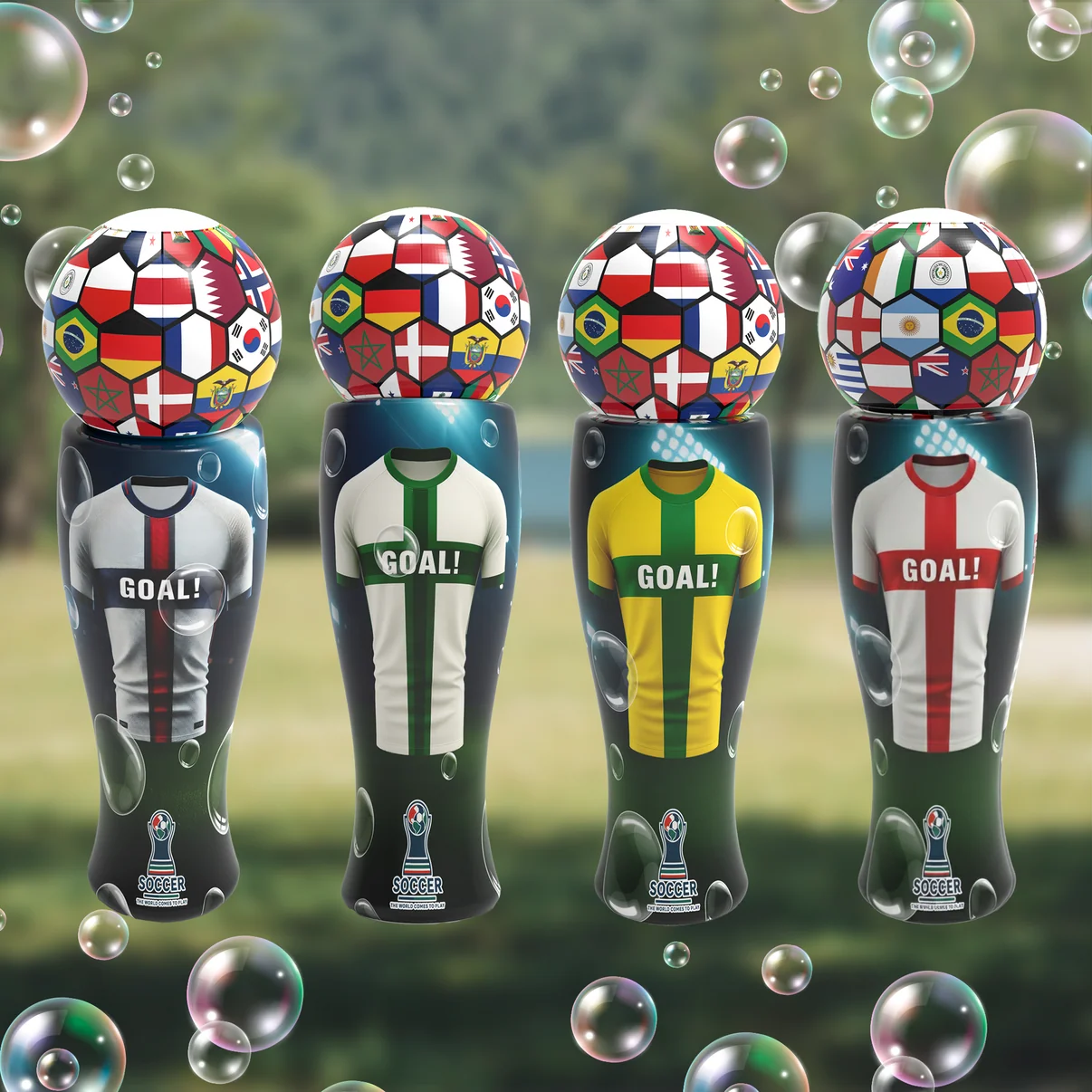 Unspillablez Soccer Bubbles