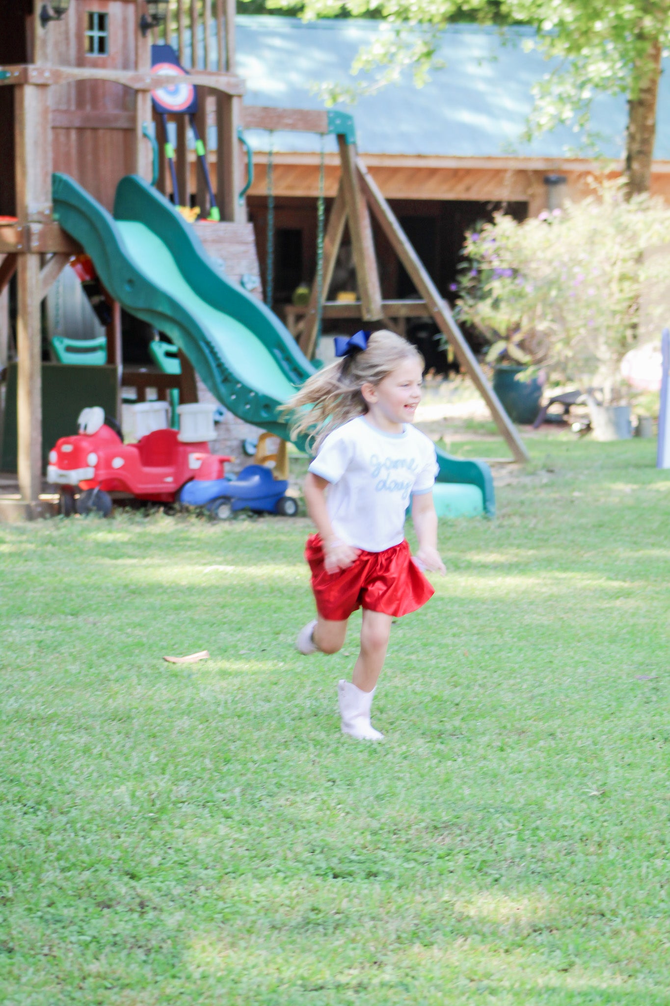 Butterfly Shimmer Flowy Shorts