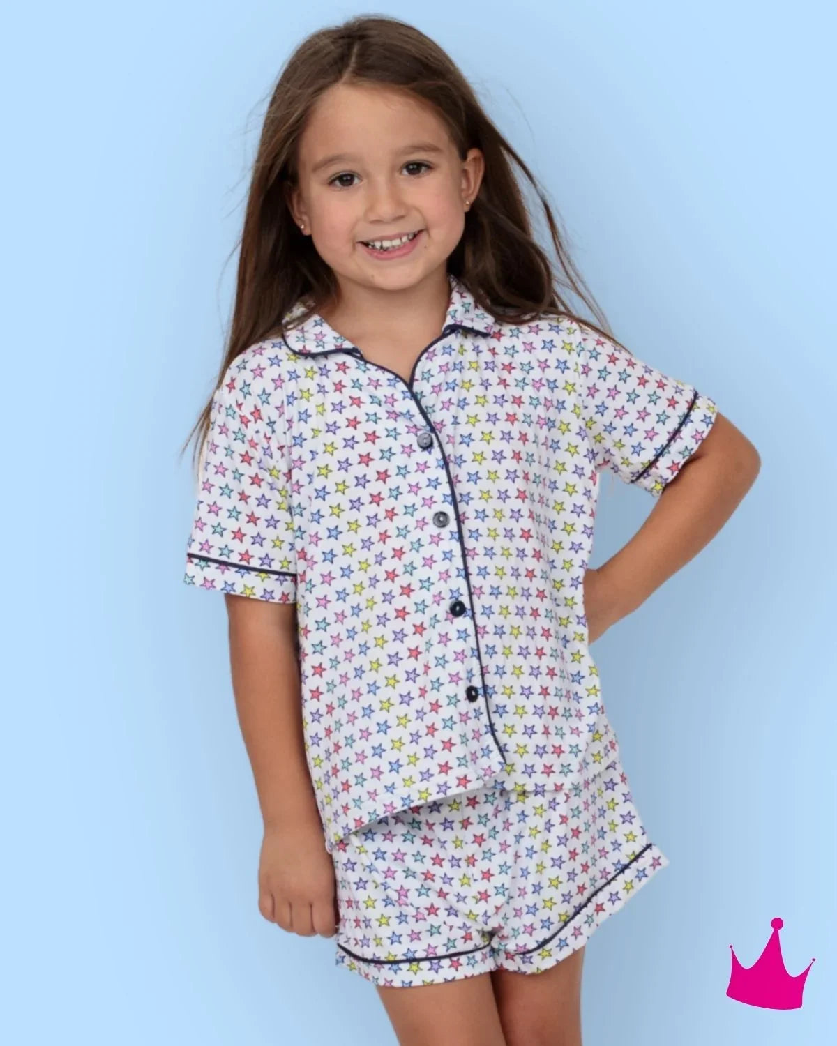 Multi Stars Pajama Set