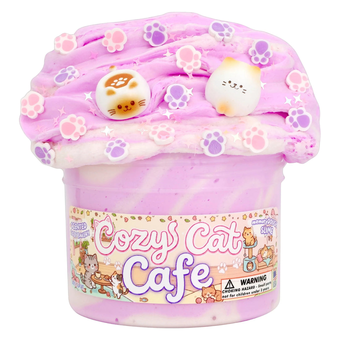 Cozy Cat Cafe Slime