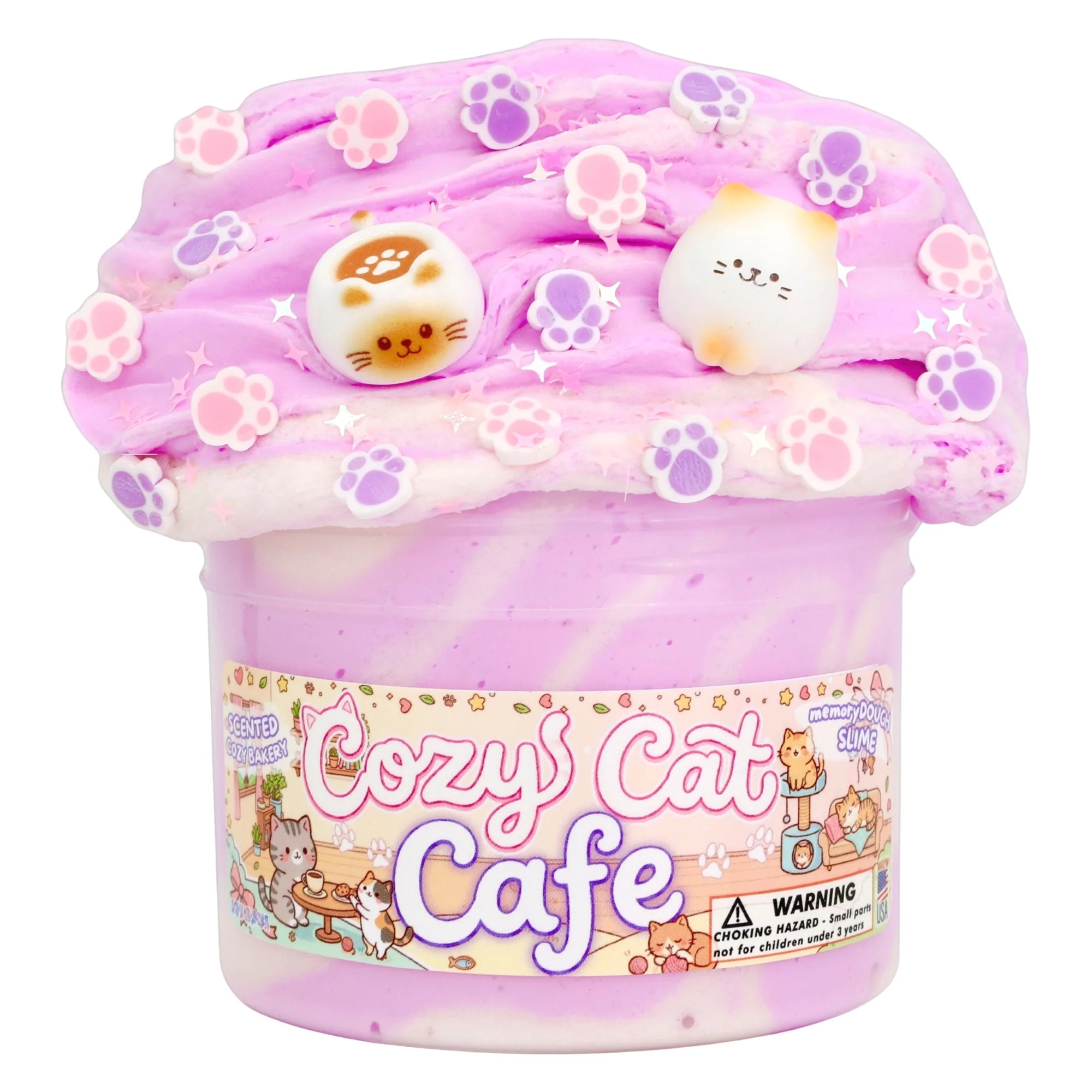 Cozy Cat Cafe Slime