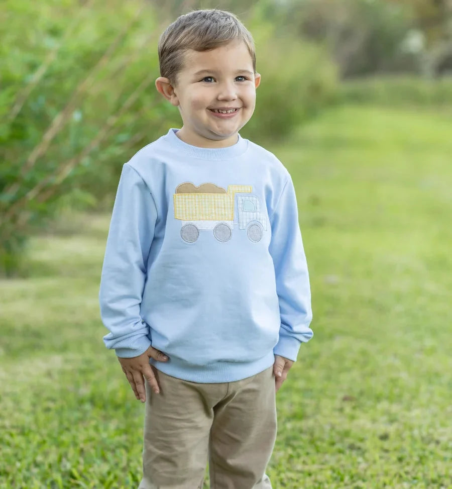 French Terry Pullover - Dump Truck