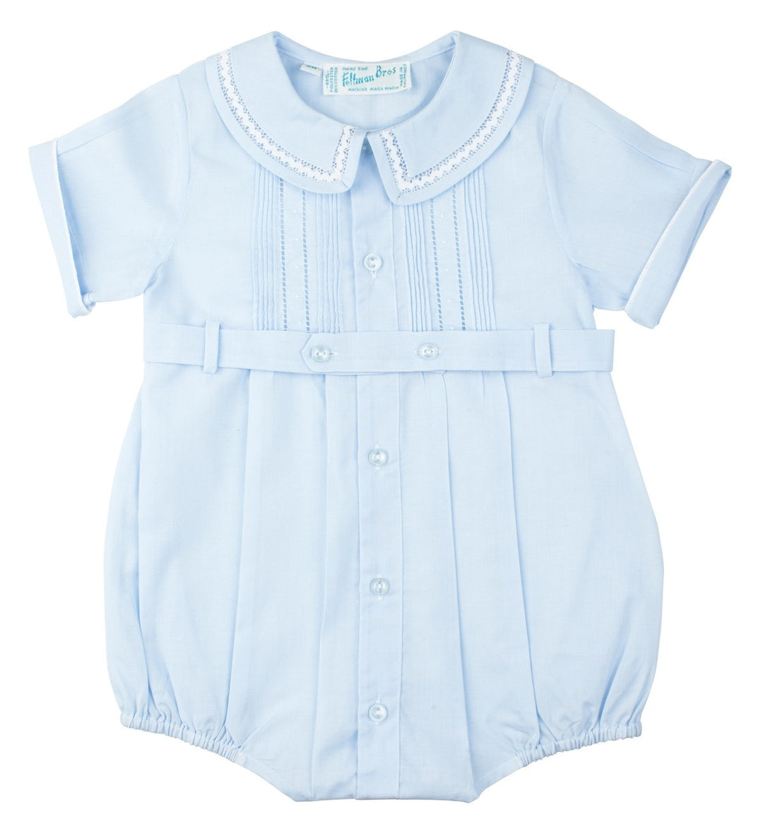 Blue Button Belt Creeper