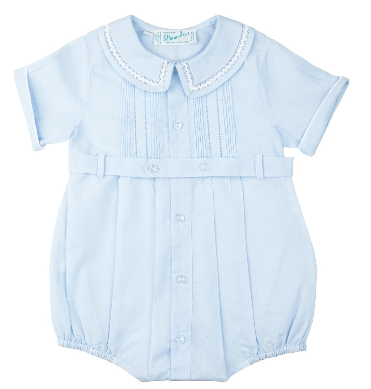 Blue Button Belt Creeper