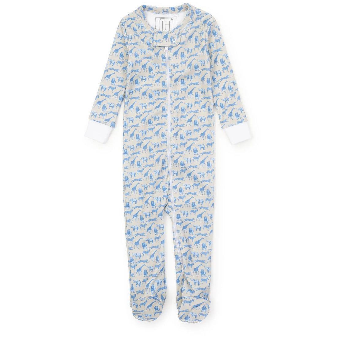 Parker Blue Savanna Safari Romper
