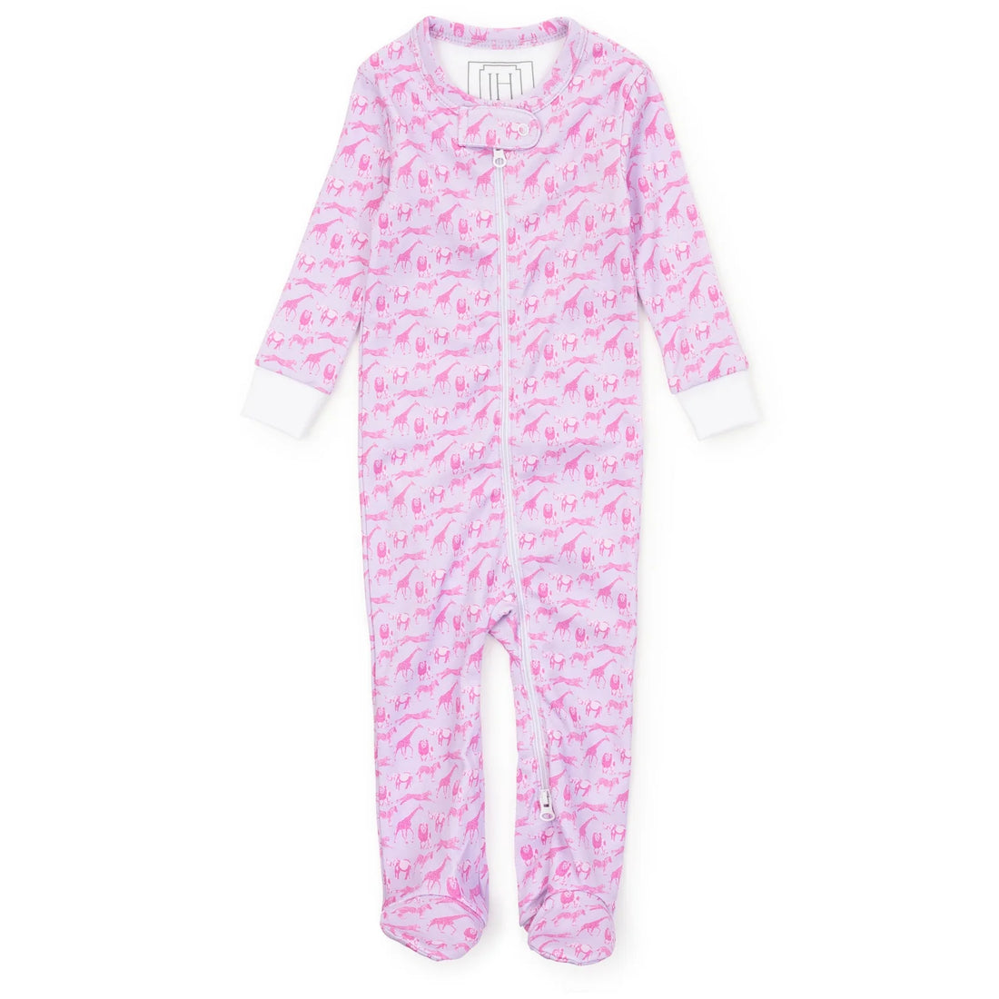 Parker Pink Savanna Safari Romper