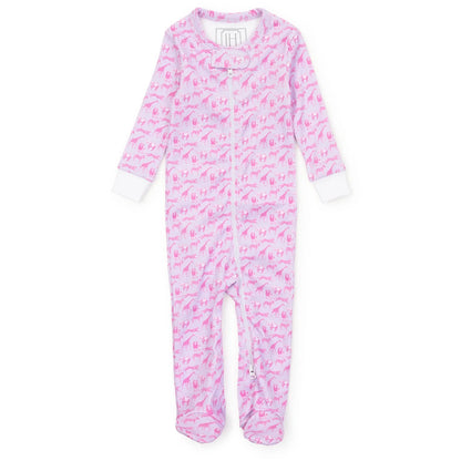 Parker Pink Savanna Safari Romper