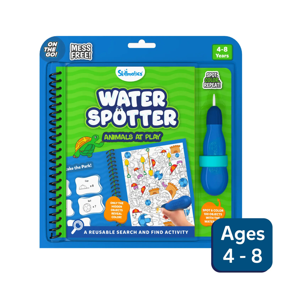 Water Spotter: Animals At Play | Reusable Search &amp; Find Book