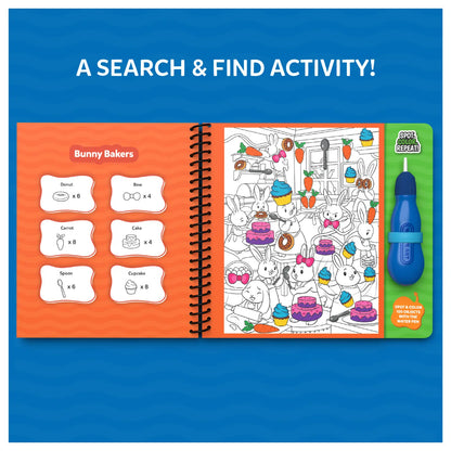 Water Spotter: Animals At Play | Reusable Search &amp; Find Book