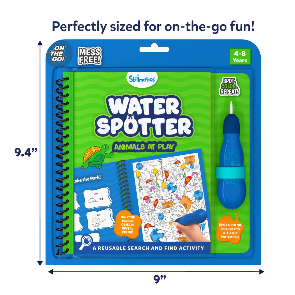 Water Spotter: Animals At Play | Reusable Search &amp; Find Book