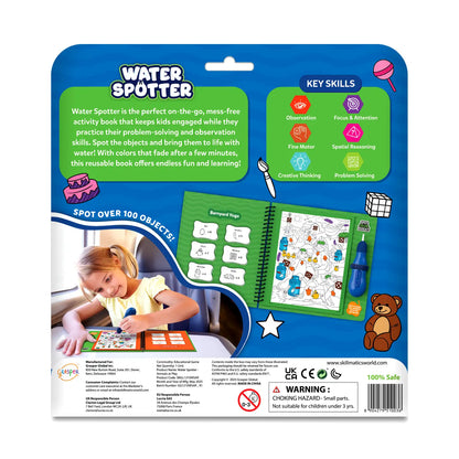 Water Spotter: Animals At Play | Reusable Search &amp; Find Book