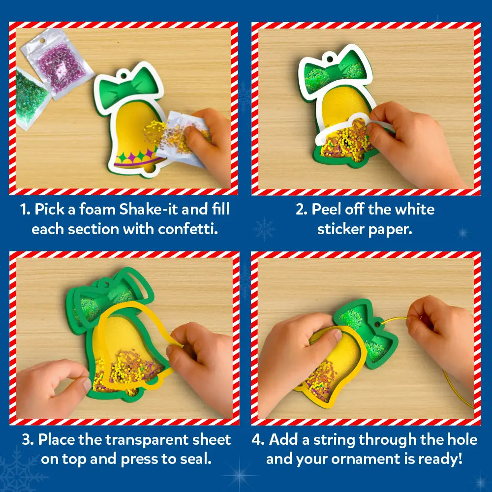 Shake It’s! DIY Christmas Ornaments