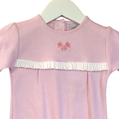 Sweet Flowers &amp; Butterflies Footed Coverall