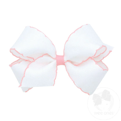 Medium Moonstitch Girls Hair Bows