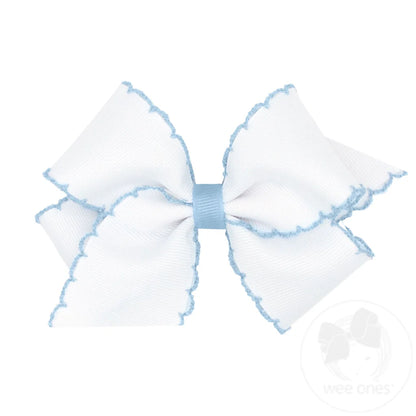 Medium Moonstitch Girls Hair Bows