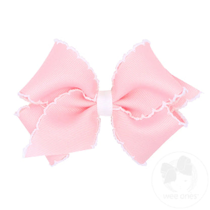Medium Moonstitch Girls Hair Bows