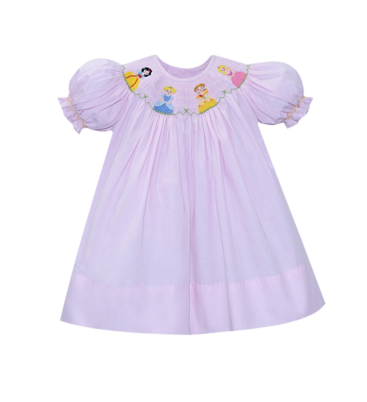 Pink Georgette Bishop Dress, Princess