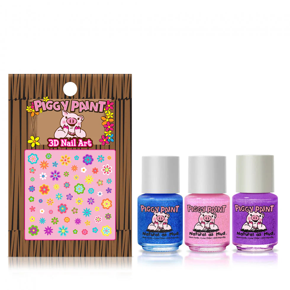 Shimmer &amp; Sparkle Gift Set - Kids Non-toxic Nail Polish
