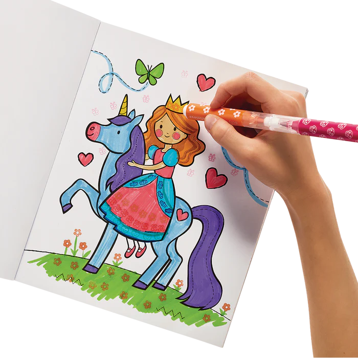 Stampables Double-Ended Stamp &amp; Brush Markers - Set of 18