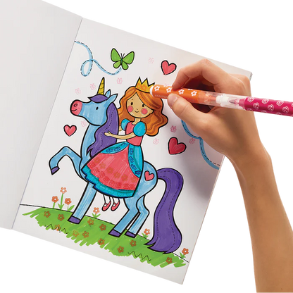 Stampables Double-Ended Stamp &amp; Brush Markers - Set of 18